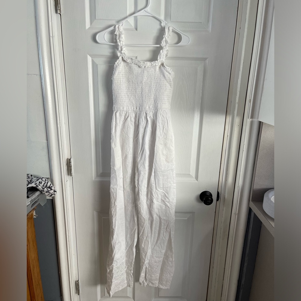White jumpsuit